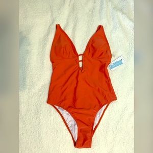 One piece bathing suit